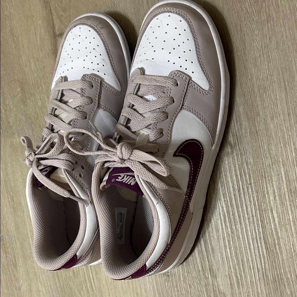 Nike Light+Dark Purple Dunks